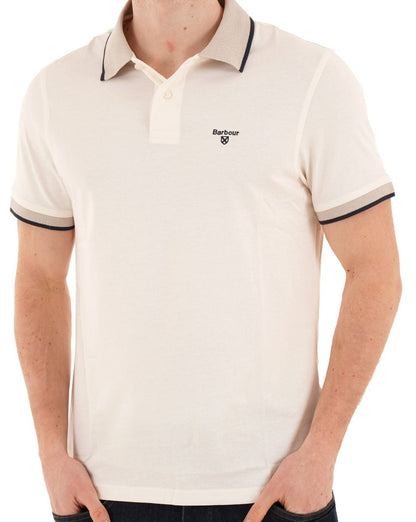 Barbour Cornsay Polohemd, Flüsterweiß