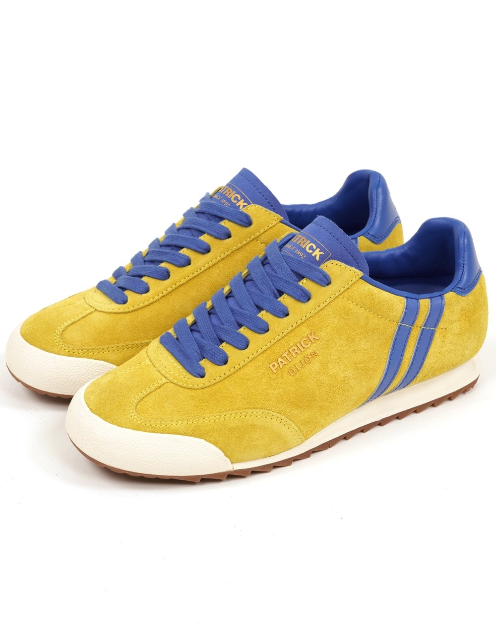 Patrick Dijon Sneaker Gelb/Königsblau