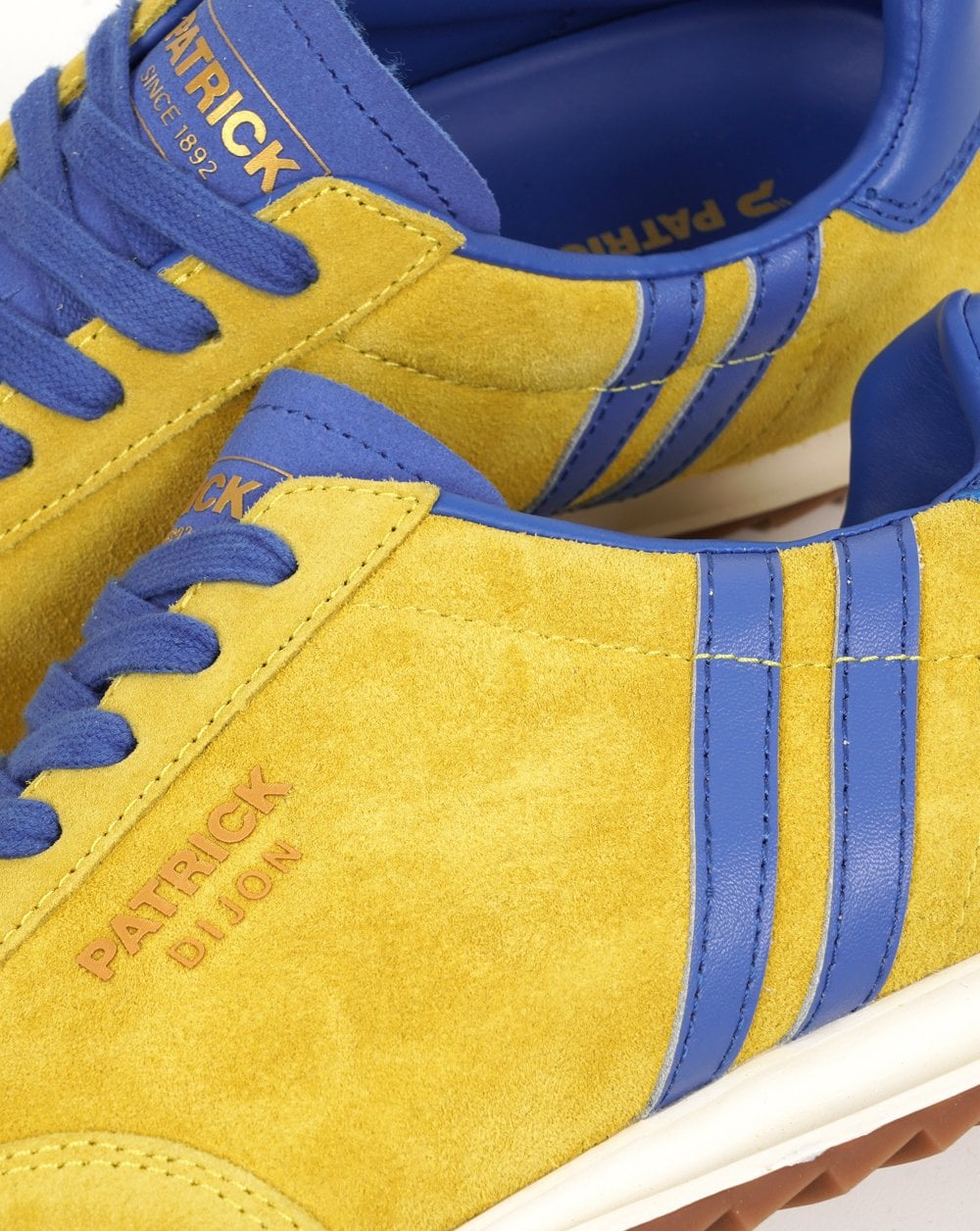 Patrick Dijon Sneaker Gelb/Königsblau