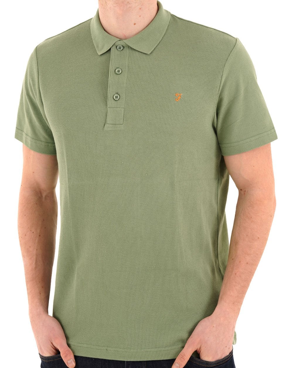 Farah Forster Poloshirt Jade