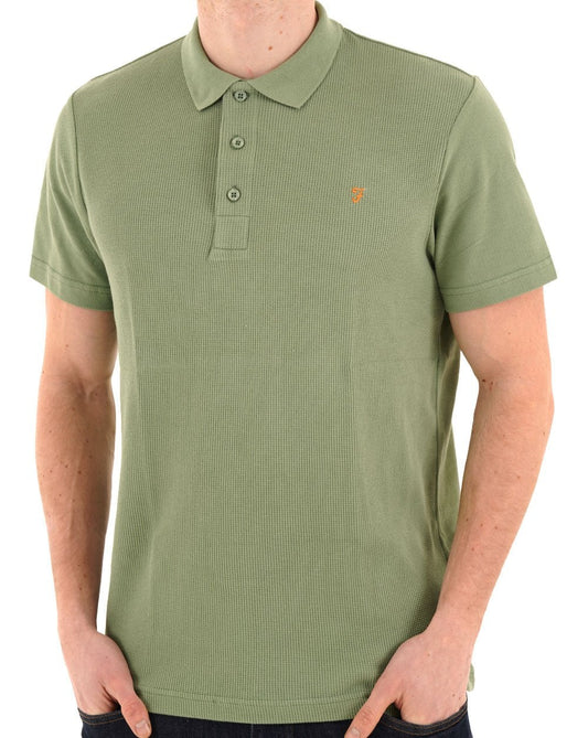 Farah Forster Poloshirt Jade