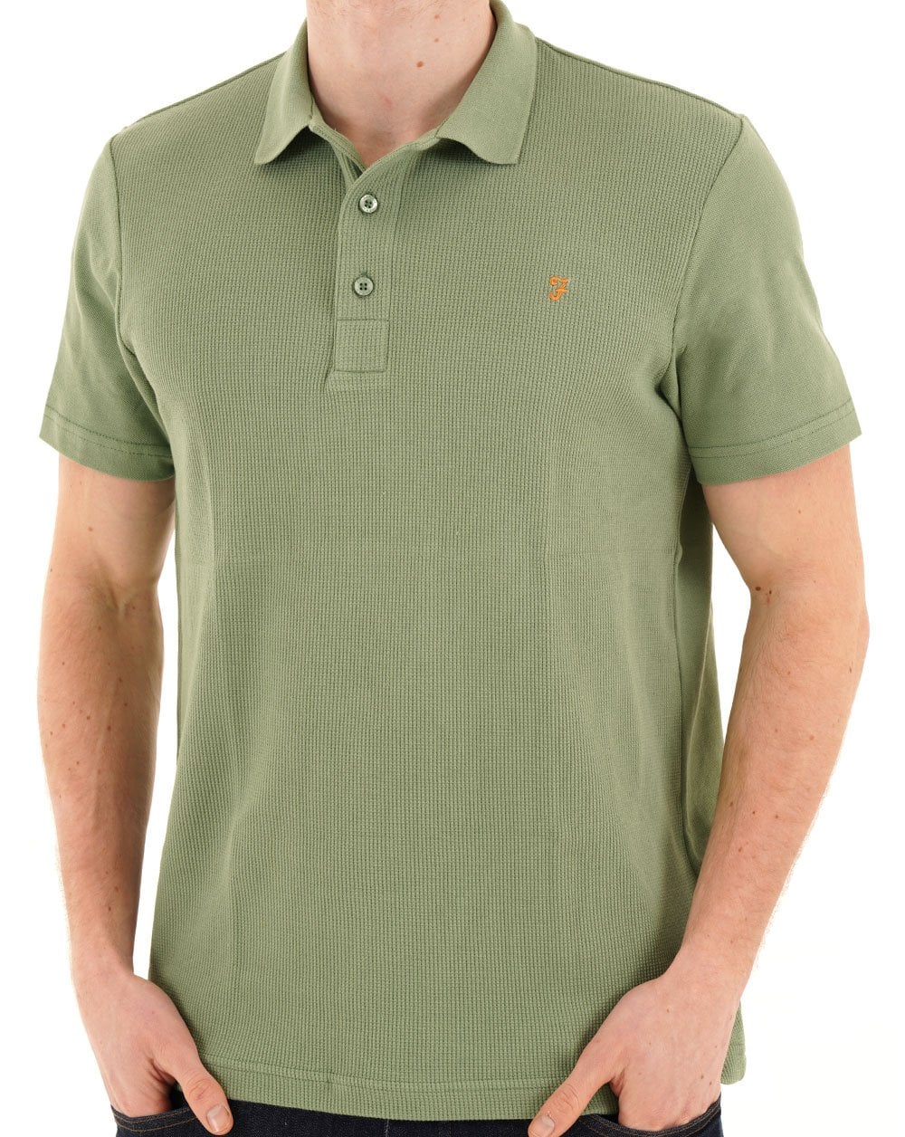 Farah Forster Poloshirt Jade