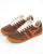 Gola Elan Trainers Brown/Dark Orange/Black