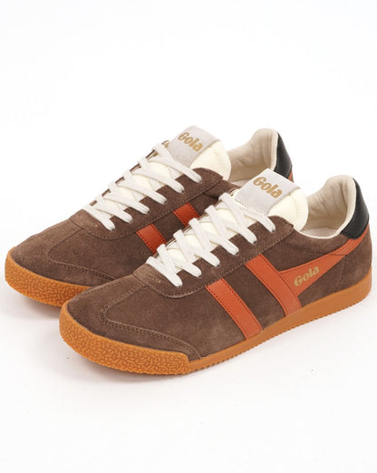Gola Elan Sneaker Braun/Dunkelorange/Schwarz