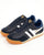 Gola Europa Leather Trainers Navy/White/Marine