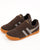 Gola Harrier Suede Trainer Mocha/Cement