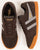 Gola Harrier Suede Trainer Mocha/Cement