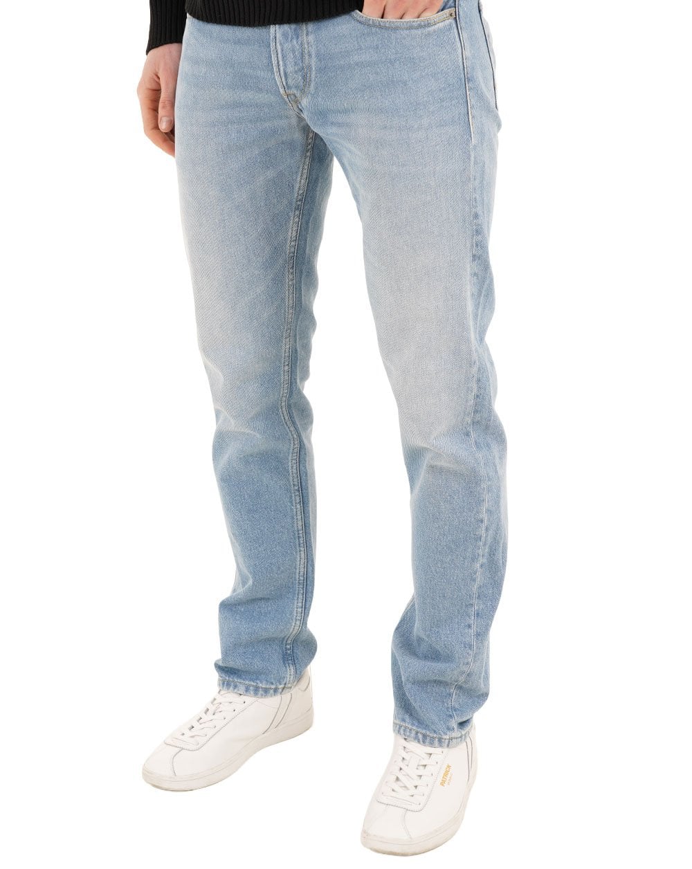 Replay Grover Straight Fit Jeans Hellblau
