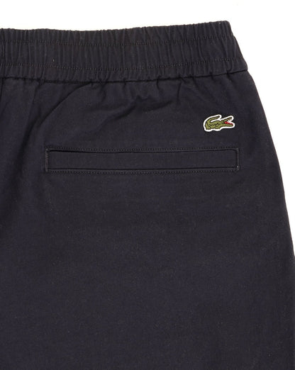 Lacoste Regular Fit Stretch-Baumwollshorts, Marineblau