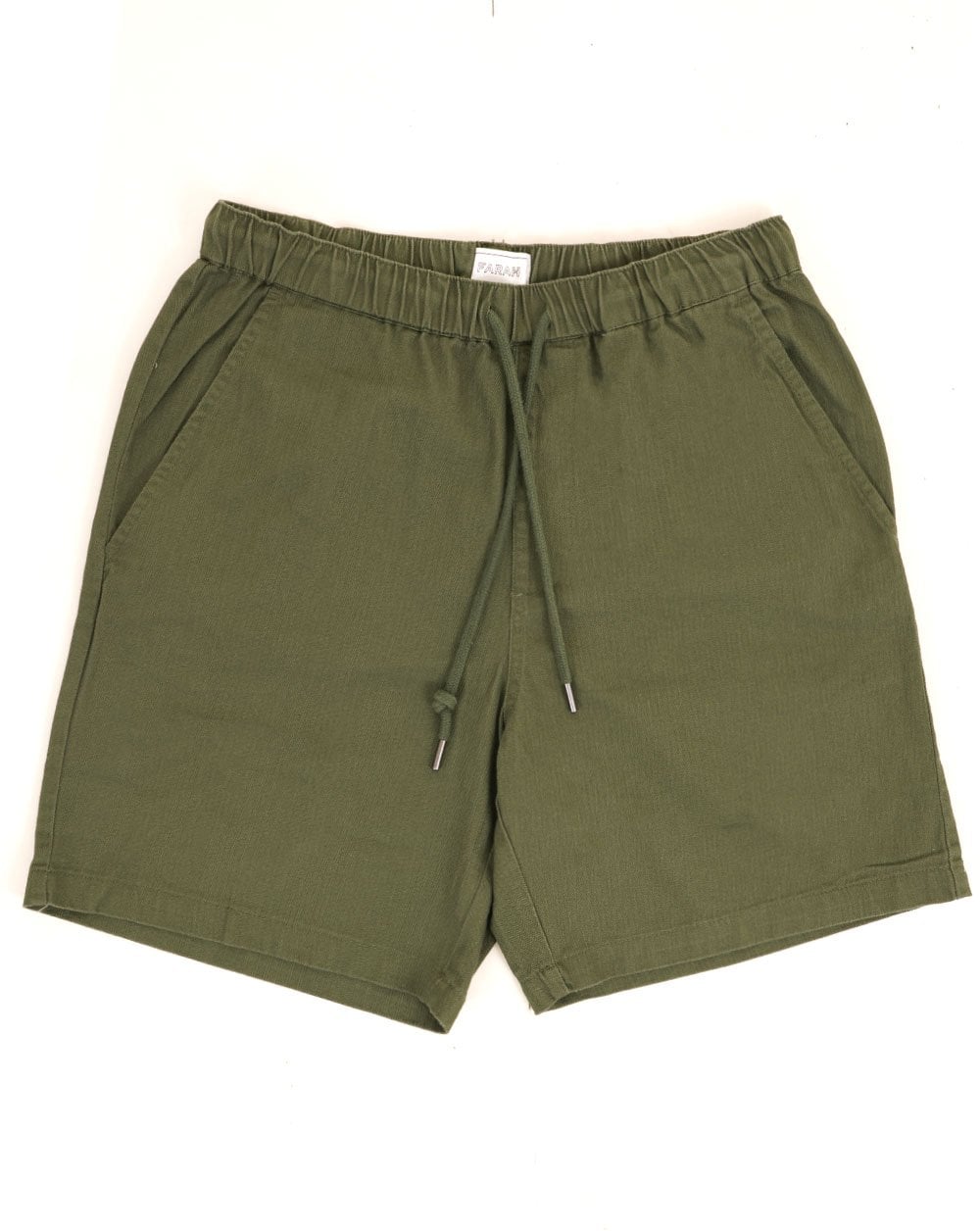 Farah Swinton Shorts mit Kordelzug, Rosmarin