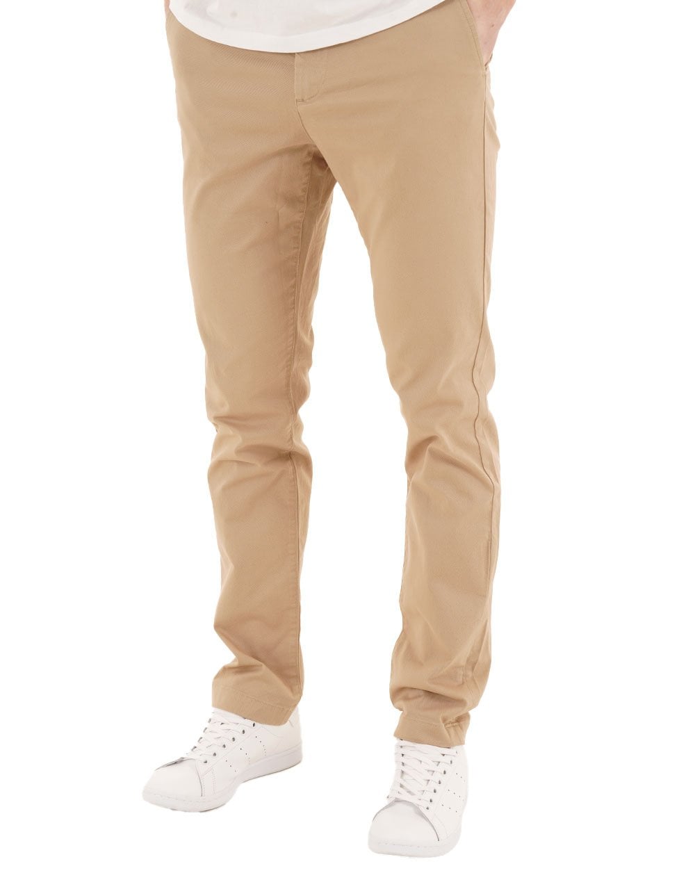 Lacoste Slim Fit Chino-Hose Sand