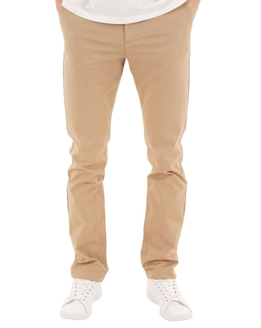 Lacoste Slim Fit Chino-Hose Sand