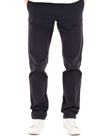 Benetton Slim Fit Baumwoll-Chinos, Marineblau