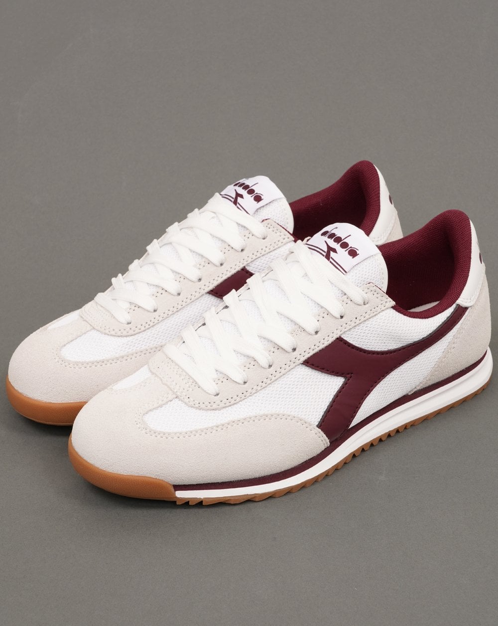 Diadora Cross-Trainer Weiß/Burgund