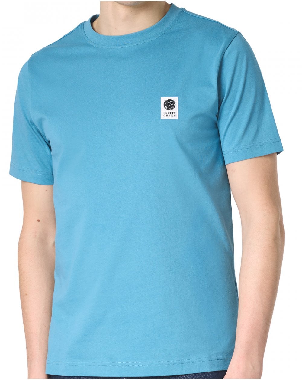 Hübsches grünes Sinclair T-Shirt blau