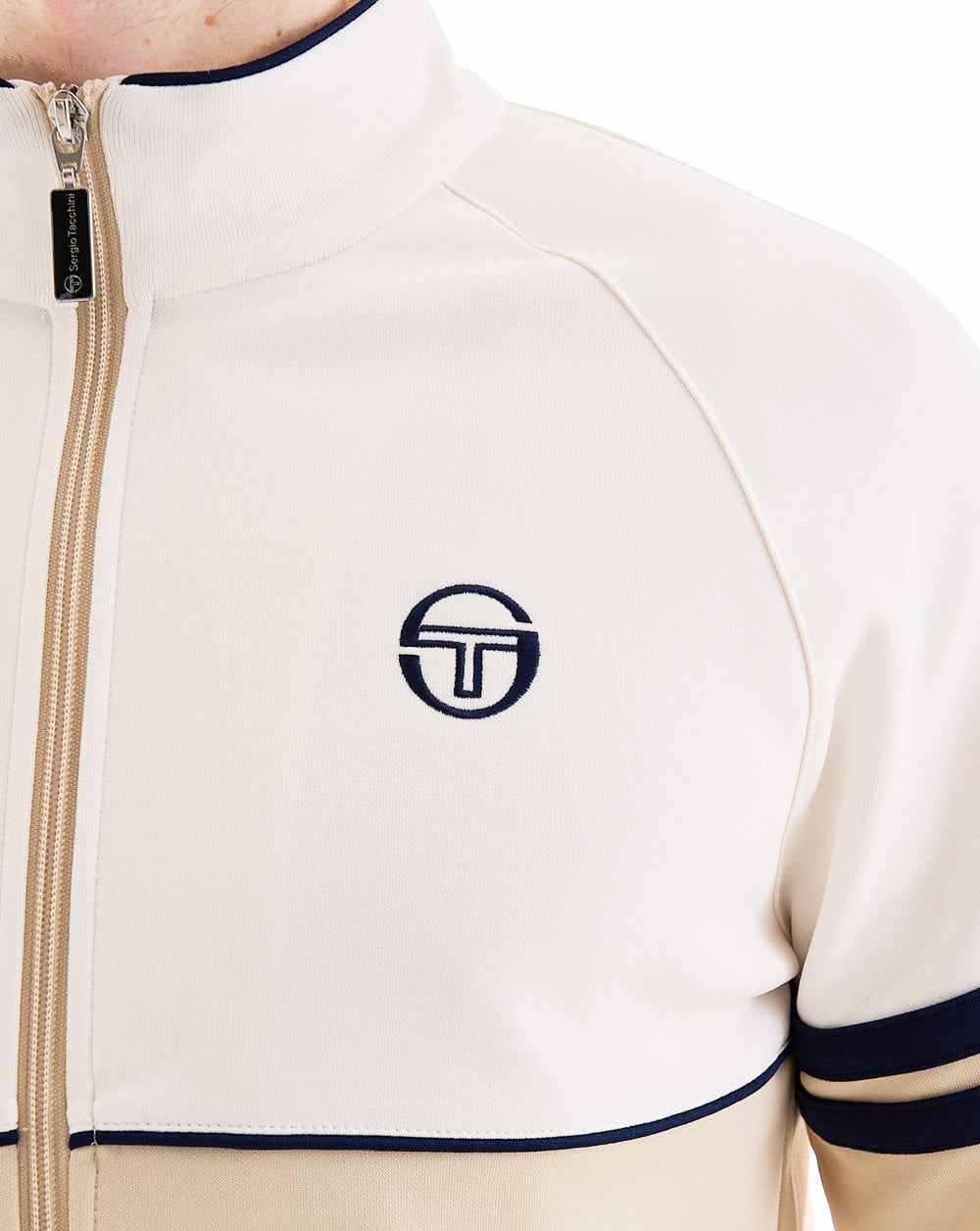 Sergio Tacchini Orion Track Top Gardenia / Sandshell