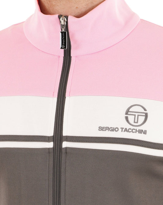 Sergio Tacchini Sergio Tacchini Masters Track Top Anthrazit/Gardenia/Lila
