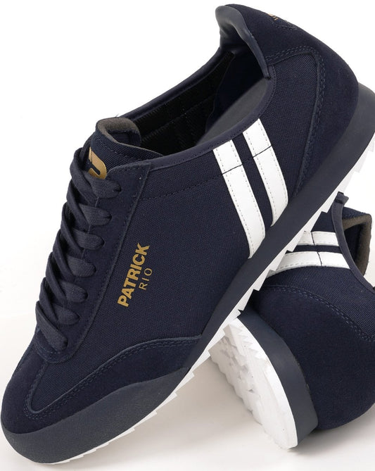 Patrick Rio Sneaker, marineblau/weiß