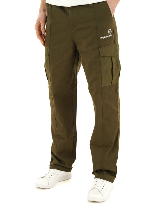 Sergio Tacchini Cargohose Dunkeloliv