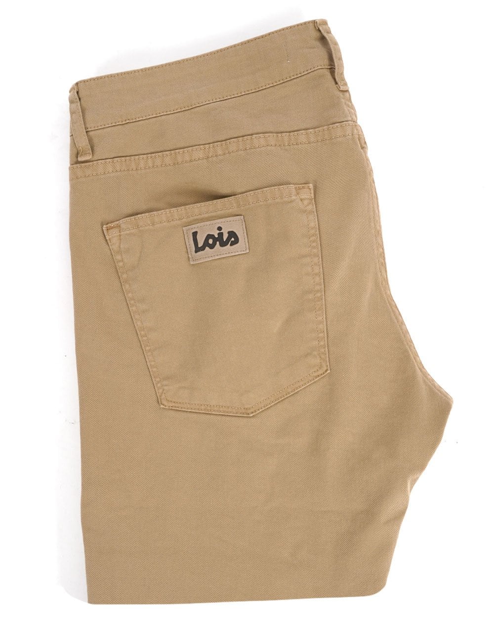 Lois Terrace Baumwoll-5-Pocket-Jeans, dunkler Sand