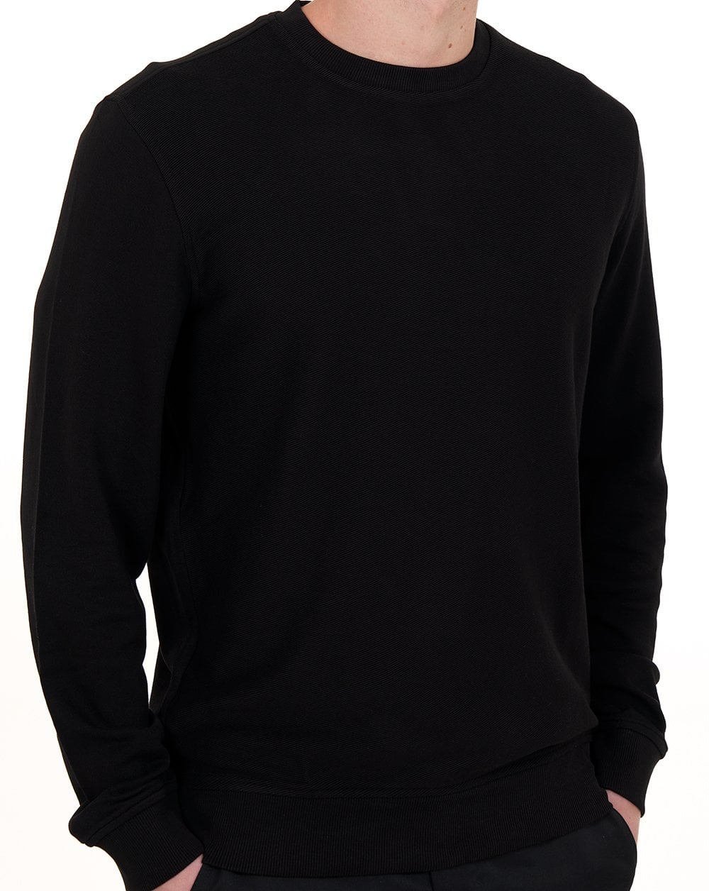 Barbour International Kaspain Crew Sweat Black