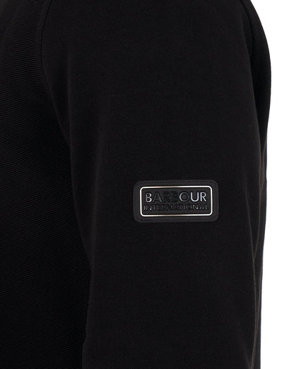 Barbour International Kaspain Crew Sweatshirt Schwarz