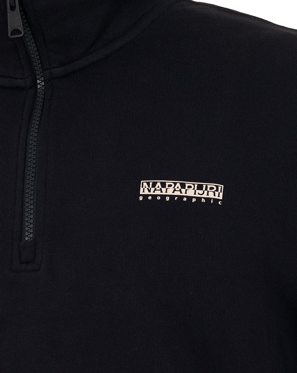 Napapijri Small Box Half Zip Sweatshirt Schwarz
