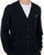Lyle & Scott Cotton V Neck Cardigan Dark Navy