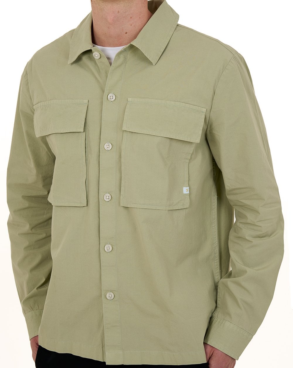 Farah Ralph Overshirt Grün