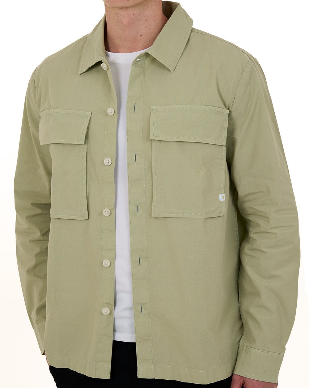 Farah Ralph Overshirt Grün