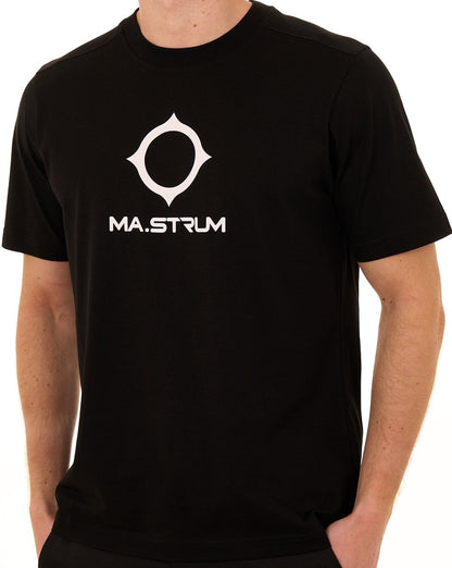 MA.STRUM Beam Logo T-Shirt, Jet Black