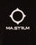 MA.STRUM Beam Logo T Shirt Jet Black