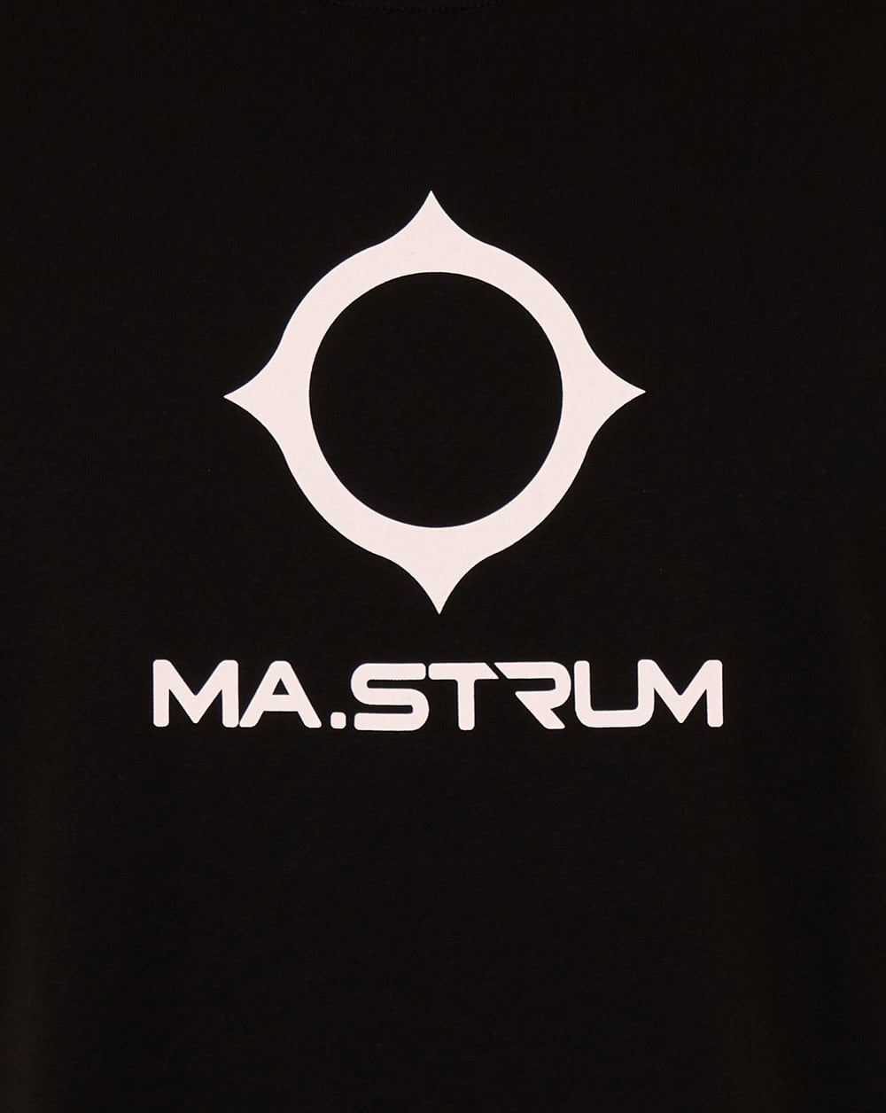 MA.STRUM Beam Logo T-Shirt, Jet Black