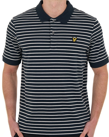 Lyle & Scott Breton Poloshirt Dunkelblau