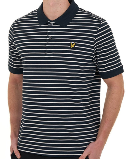 Lyle & Scott Breton Poloshirt Dunkelblau