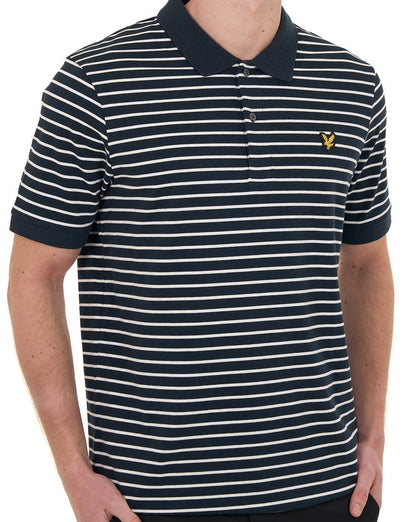Lyle & Scott Breton Poloshirt Dunkelblau