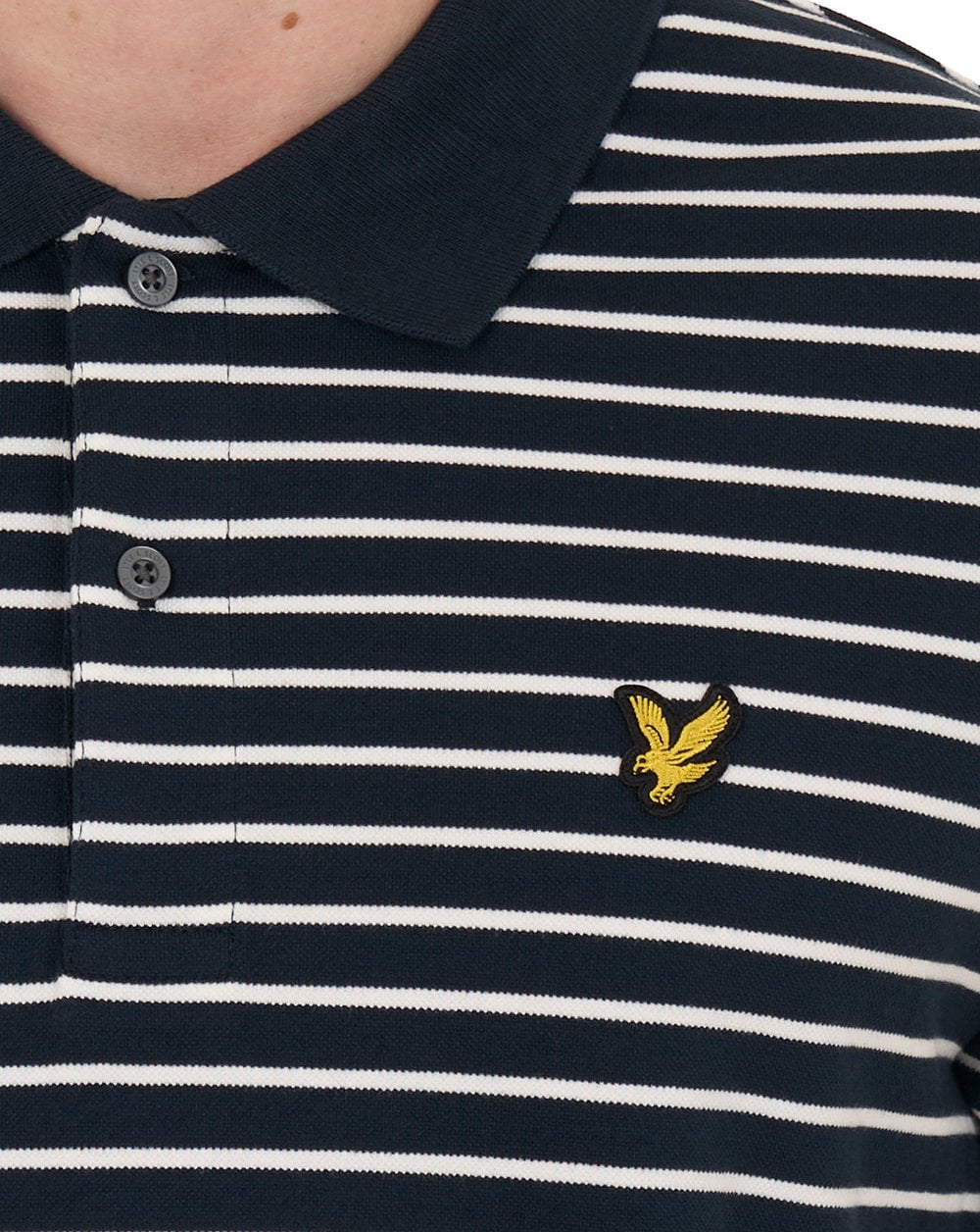 Lyle & Scott Breton Poloshirt Dunkelblau