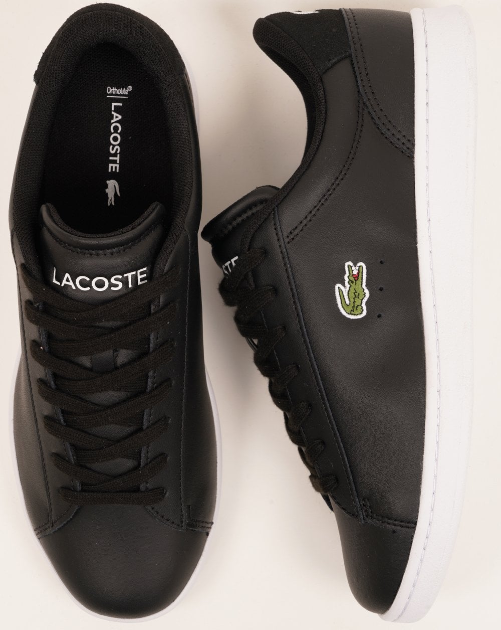 Lacoste Carnaby Set Trainers Black/White