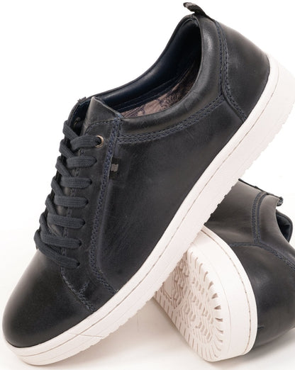 Roamers 7 Eylelet Sneaker, Marineblau