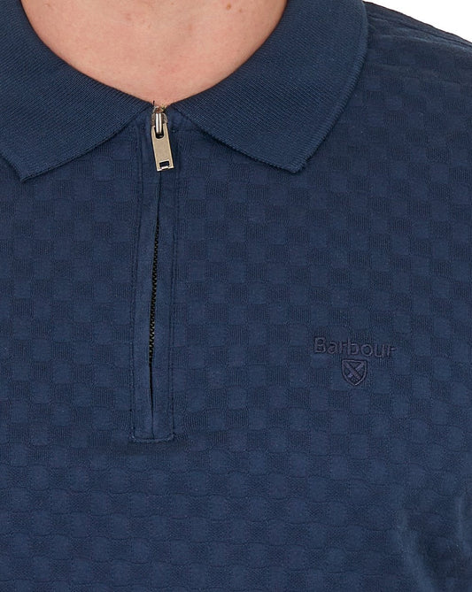Barbour Barbour Hockham Tailored Polo Navy