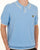 Lyle & Scott Tipped Pique Knitted Polo Chalk Blue