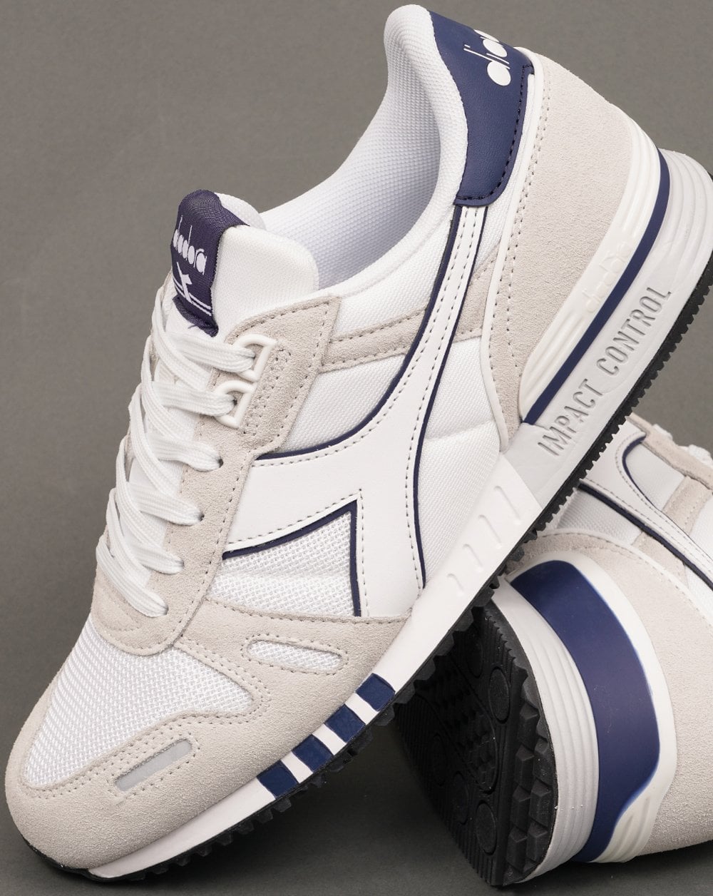 Diadora Titan Sneaker Weiß/Nautical Blue