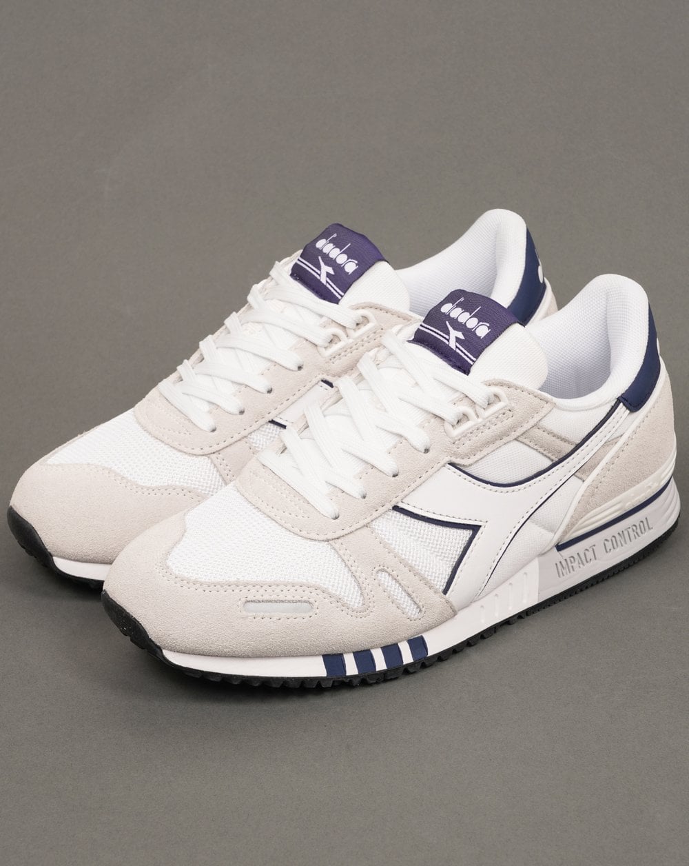 Diadora Titan Sneaker Weiß/Nautical Blue