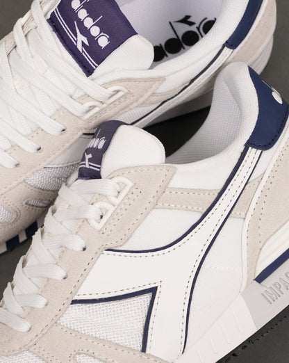 Diadora Titan Sneaker Weiß/Nautical Blue