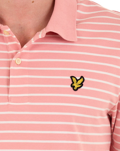Lyle & Scott Breton Poloshirt Rosa