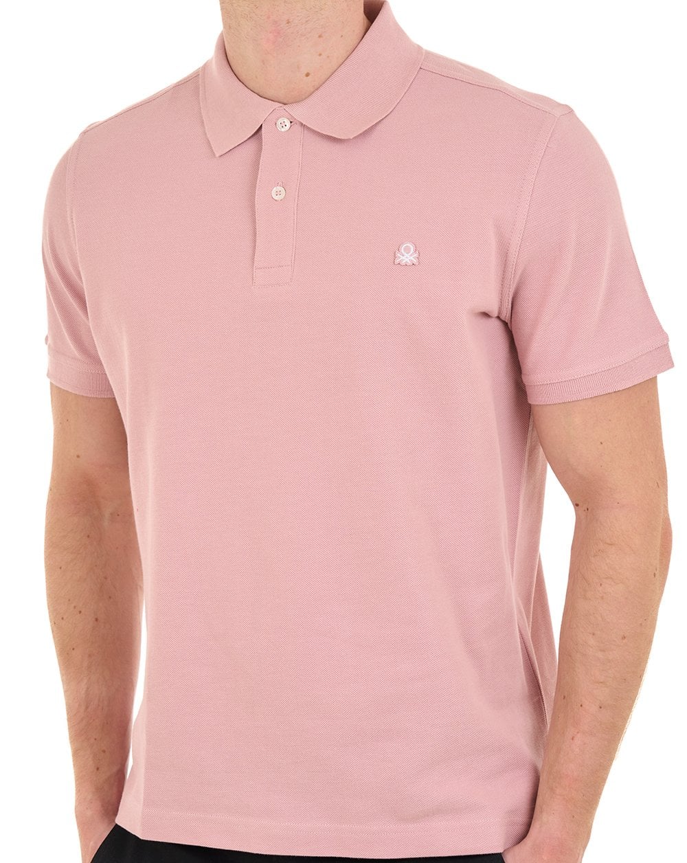 Benetton Poloshirt, Altrosa