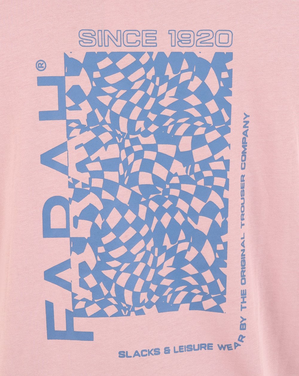 Farah Dante Grafik-T-Shirt, Dunkelrosa