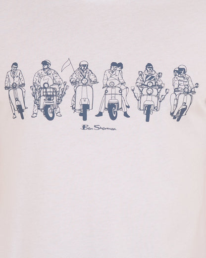 Ben Sherman The Start Line T-Shirt Weiß
