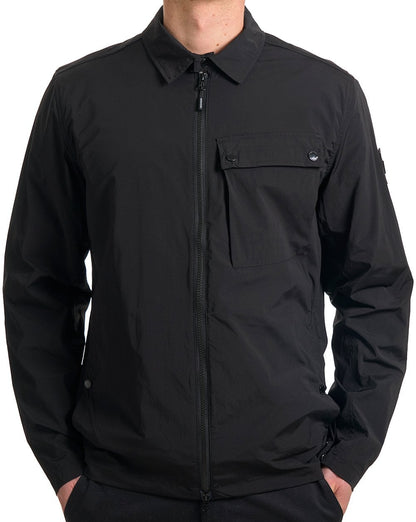 Weekend Offender Southbank Überhemd Schwarz