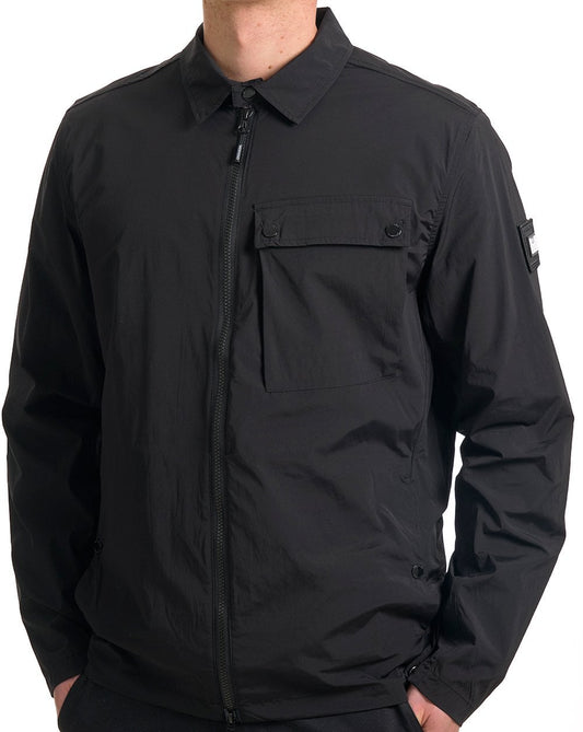 Weekend Offender Weekend Offender Southbank Überhemd Schwarz